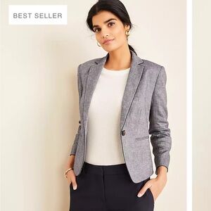 Piped newbury blazer